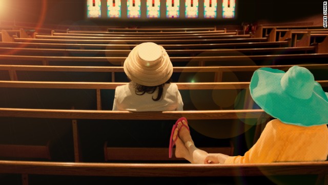 Remember when people used to dress up for church? Casual Friday has now morphed into Sloppy Sabbath.
